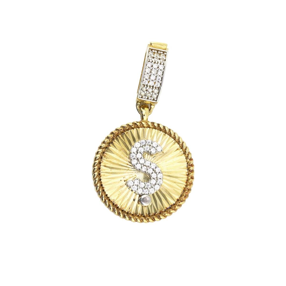 14 Ayar Altın Harfli Kolye Ucu  -  0184659