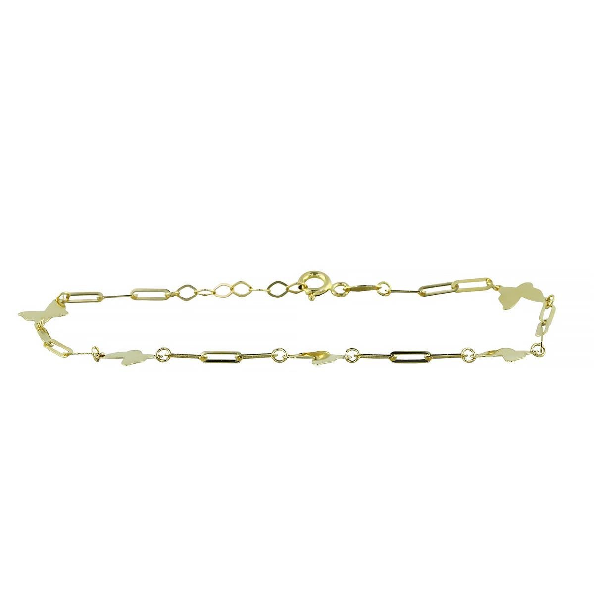 14 Ayar Altın Hayvan Figürlü Bileklik  -  0203523