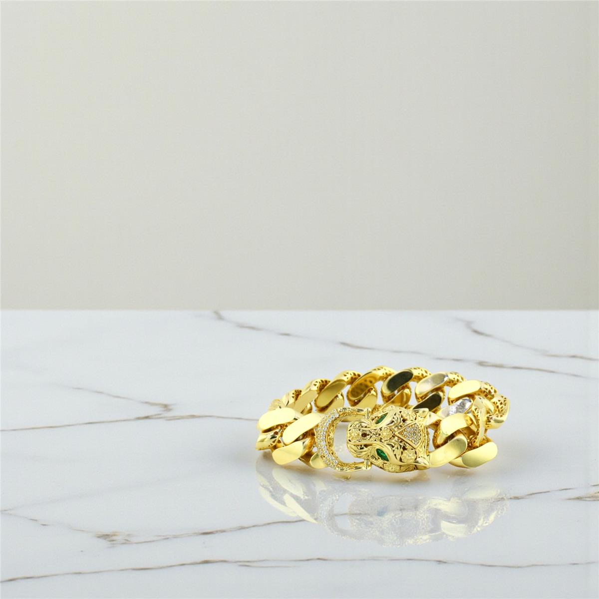 14 Ayar Altın Hayvan Figürlü Bileklik  -  0203698