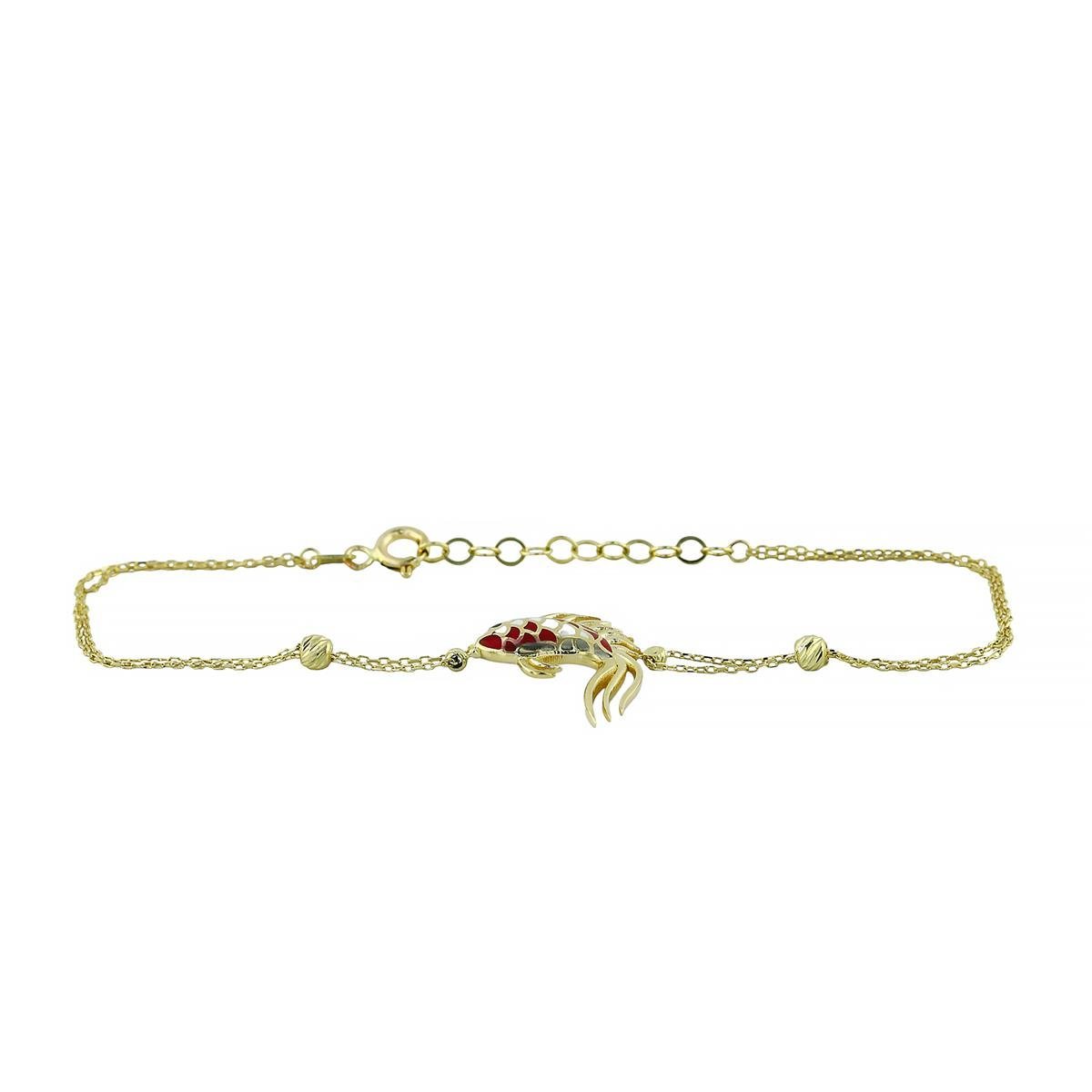 14 Ayar Altın Hayvan Figürlü Bileklik  -  0201377