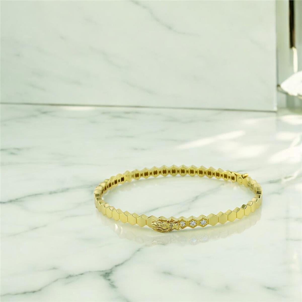 14 Ayar Altın Hayvan Figürlü Bilezik  -  0203395