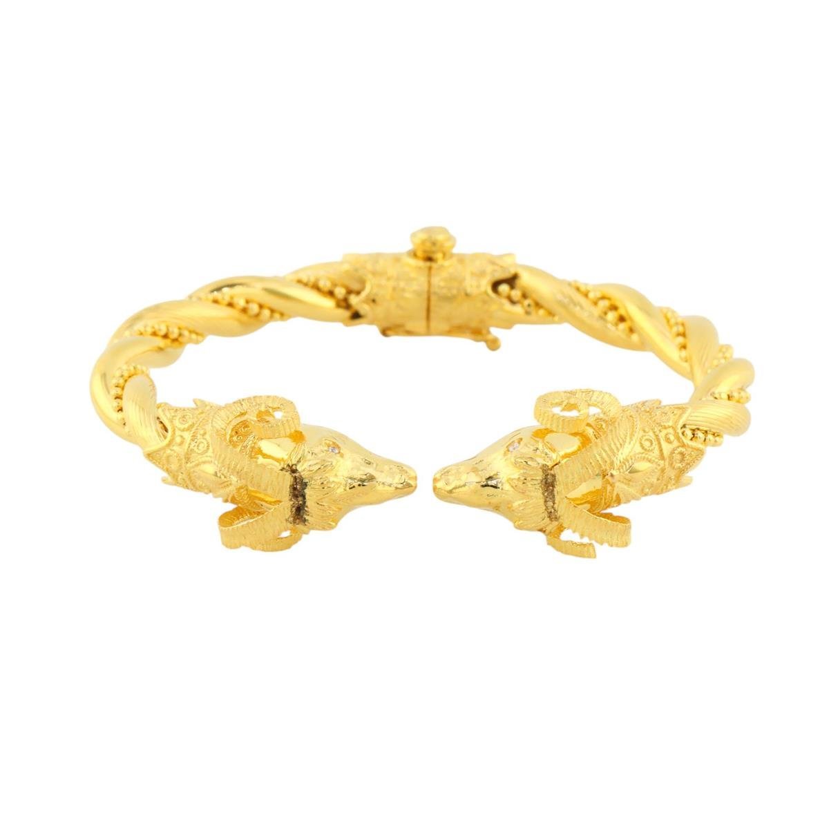 14 Ayar Altın Hayvan Figürlü Bilezik  -  0186857