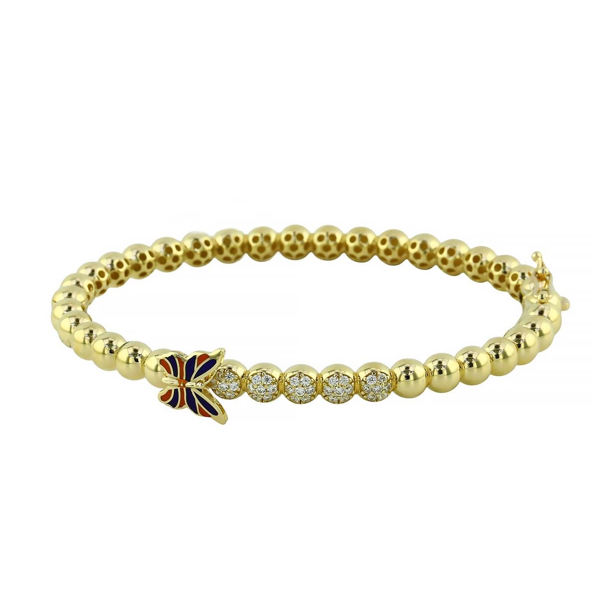 14 Ayar Altın Hayvan Figürlü Bilezik  -  0203397