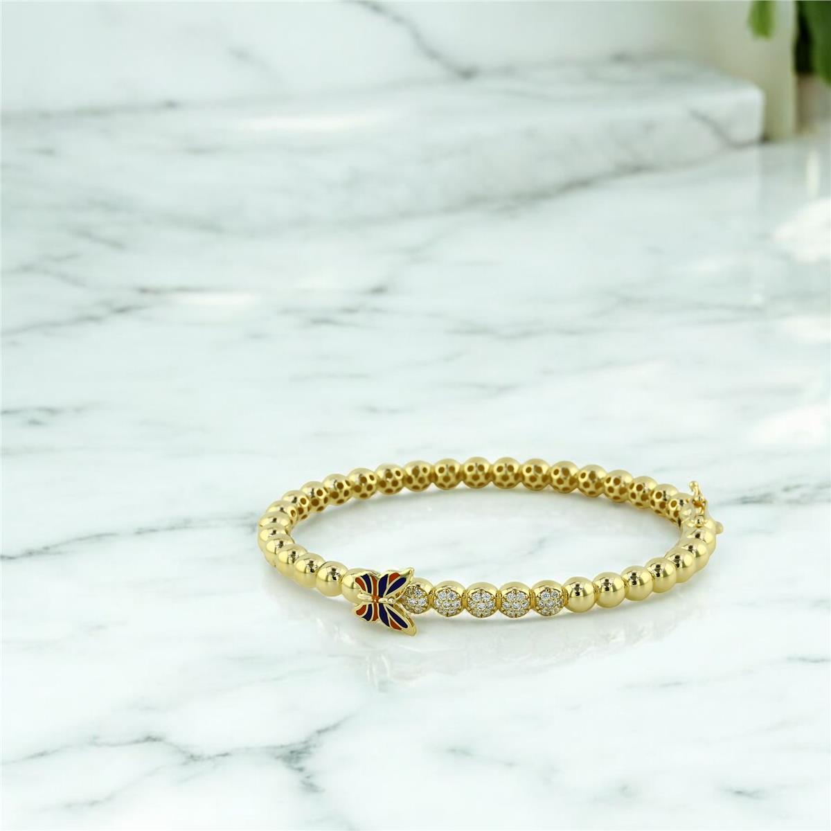 14 Ayar Altın Hayvan Figürlü Bilezik  -  0203397