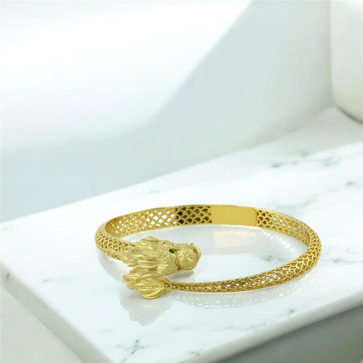 14 Ayar Altın Hayvan Figürlü Bilezik  -  0203380