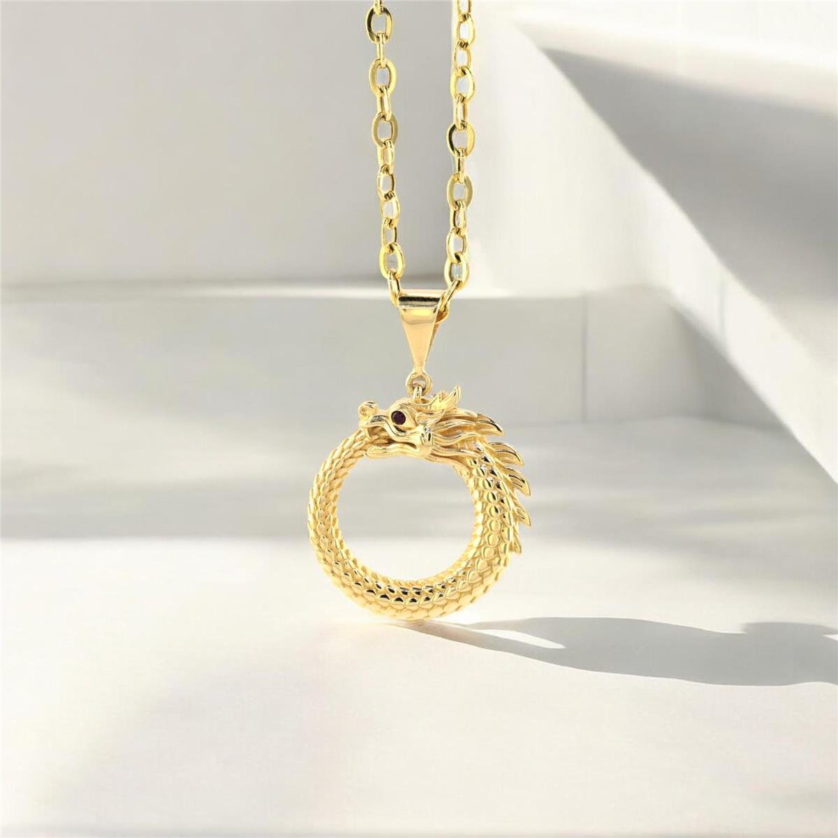 14 Ayar Altın Hayvan Figürlü Kolye  -  0180655