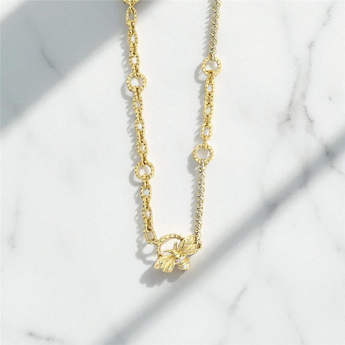 14 Ayar Altın Hayvan Figürlü Kolye  -  0195215