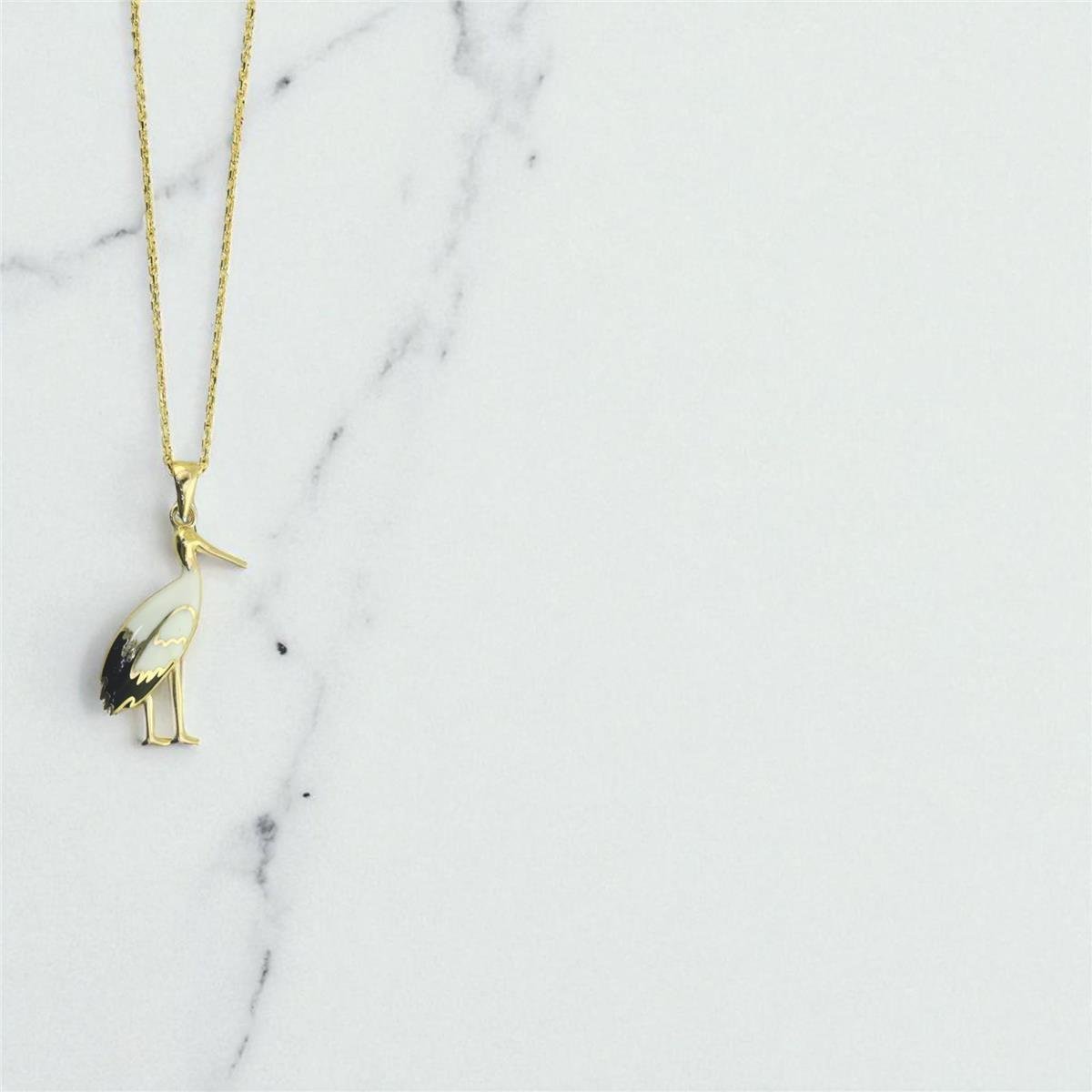 14 Ayar Altın Hayvan Figürlü Kolye  -  0196719