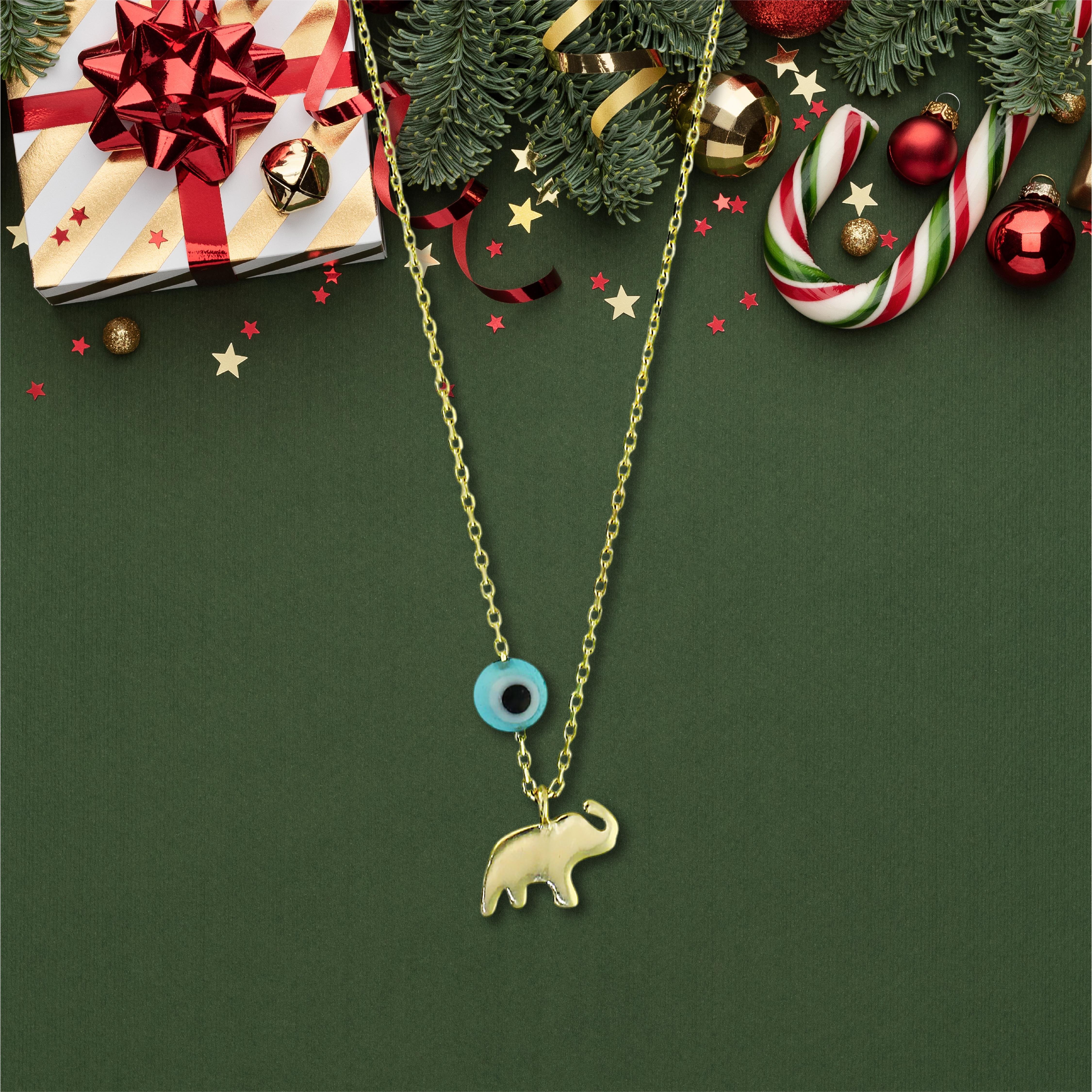 14 Ayar Altın Hayvan Figürlü Kolye  -  0201239