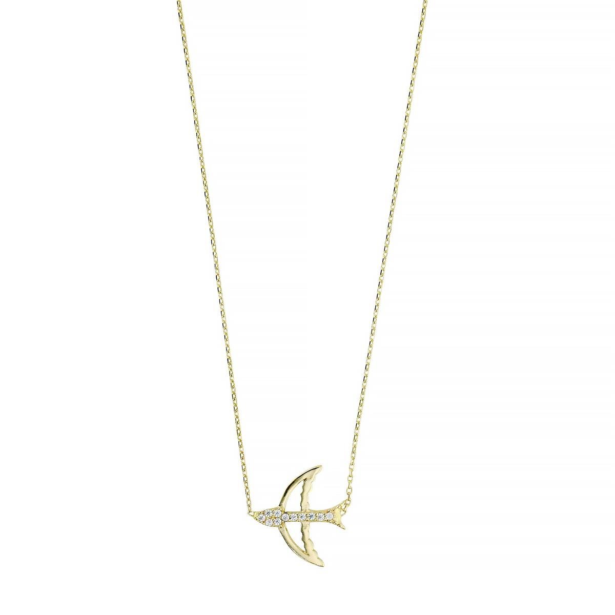 14 Ayar Altın Hayvan Figürlü Kolye  -  0201241