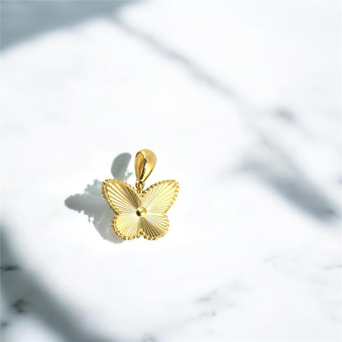 14 Ayar Altın Hayvan Figürlü Kolye Ucu  -  0193557