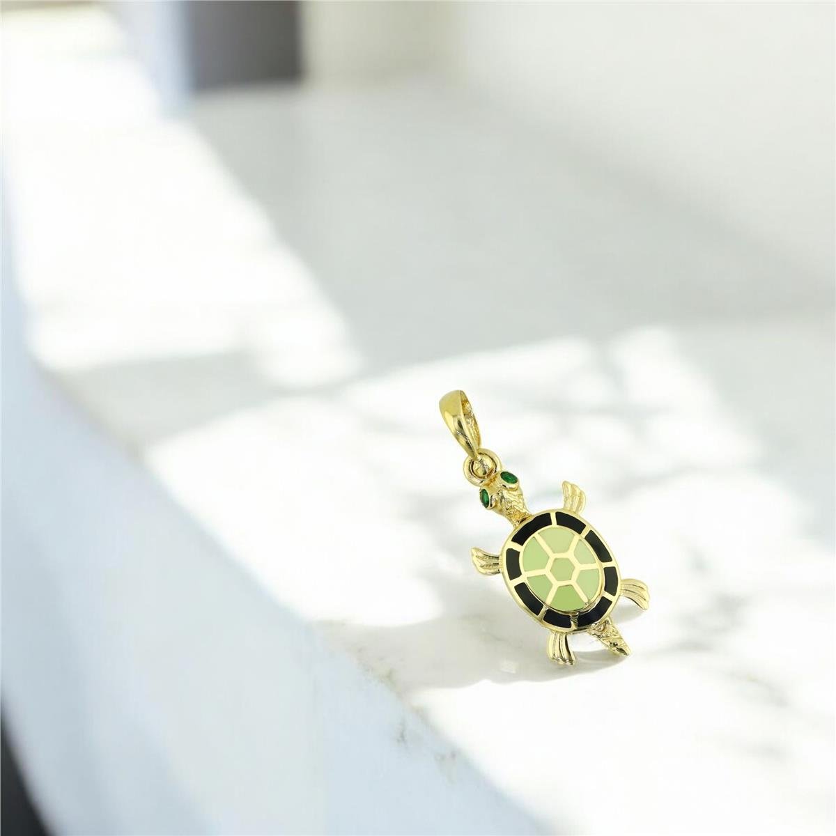 14 Ayar Altın Hayvan Figürlü Kolye Ucu  -  0205151