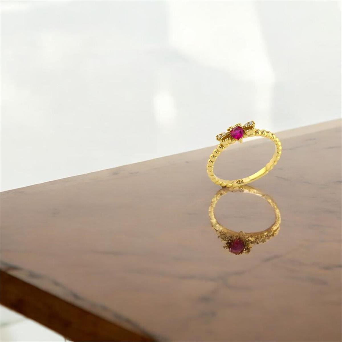 14 Ayar Altın Hayvan Figürlü Yüzük  -  0190630