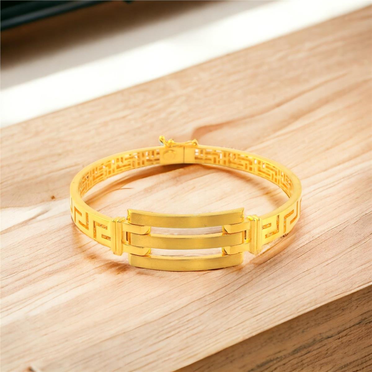 14 Ayar Altın Kaburga Bilezik  -  0180374