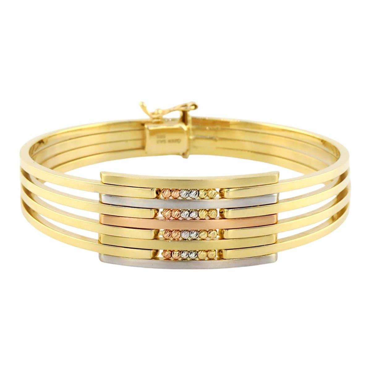 14 Ayar Altın Kaburga Bilezik  -  0187907