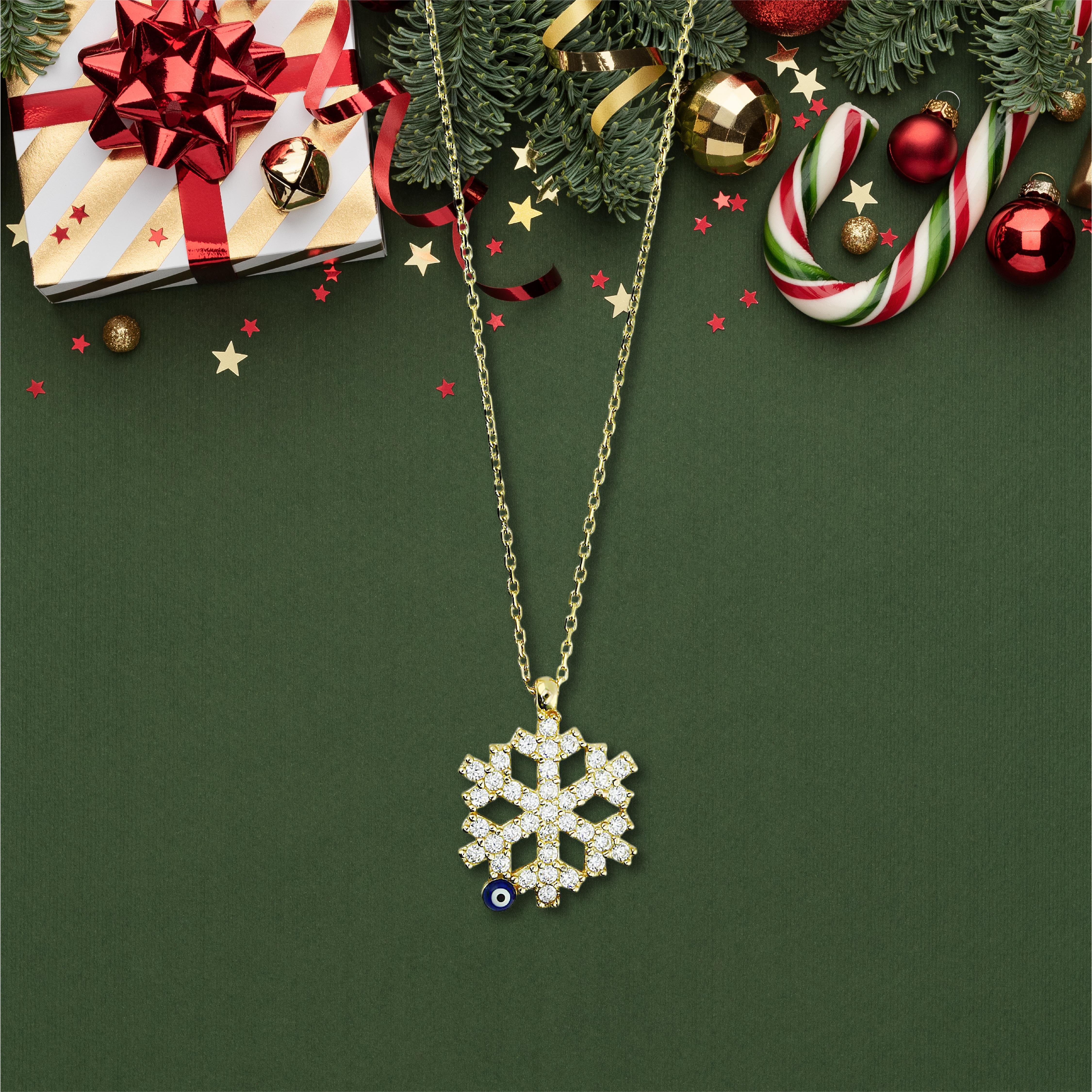 14 Ayar Altın Kartaneli Kolye  -  0201278