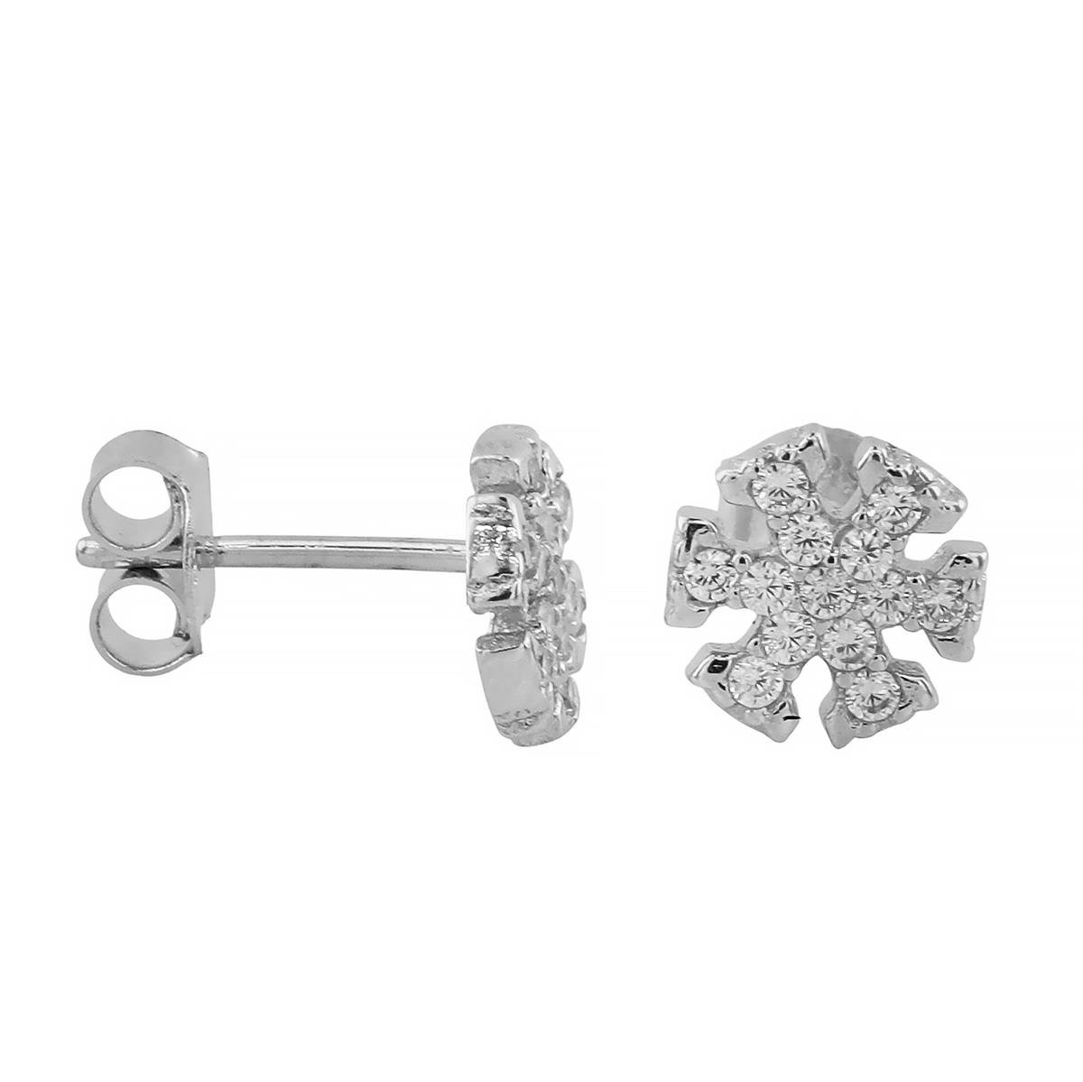 14 Ayar Altın Kartaneli Küpe  -  0190840