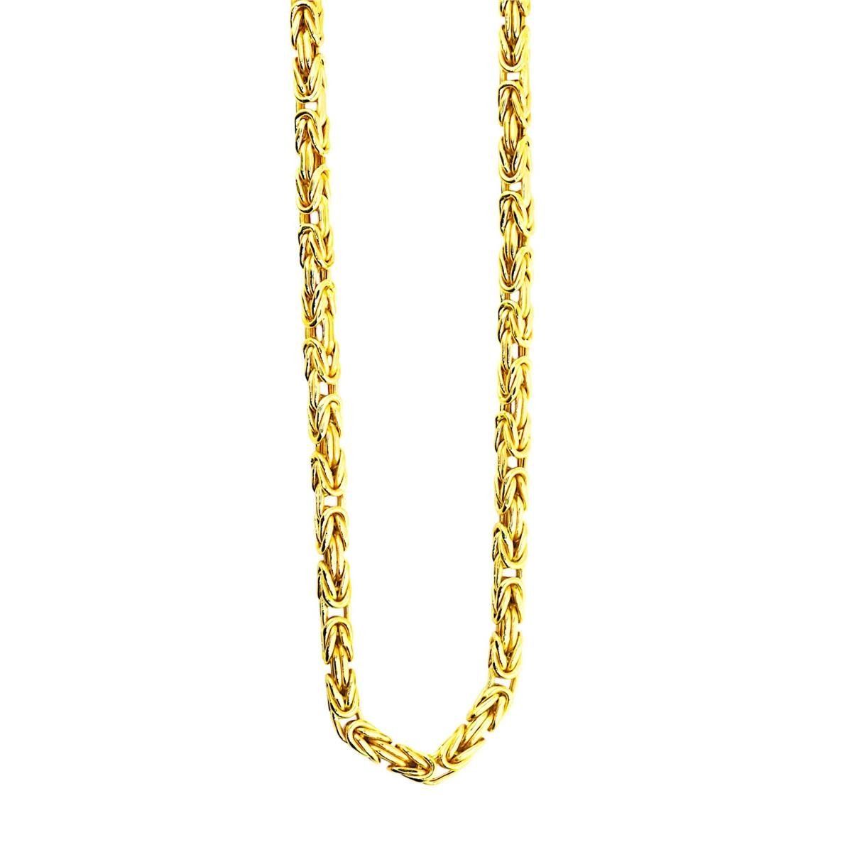 14 Ayar Altın Kral Zincir  -  0194441