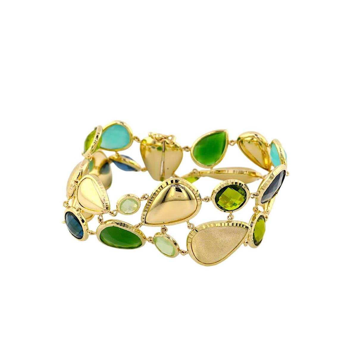 14 Ayar Altın Renkli Bileklik  -  0191070