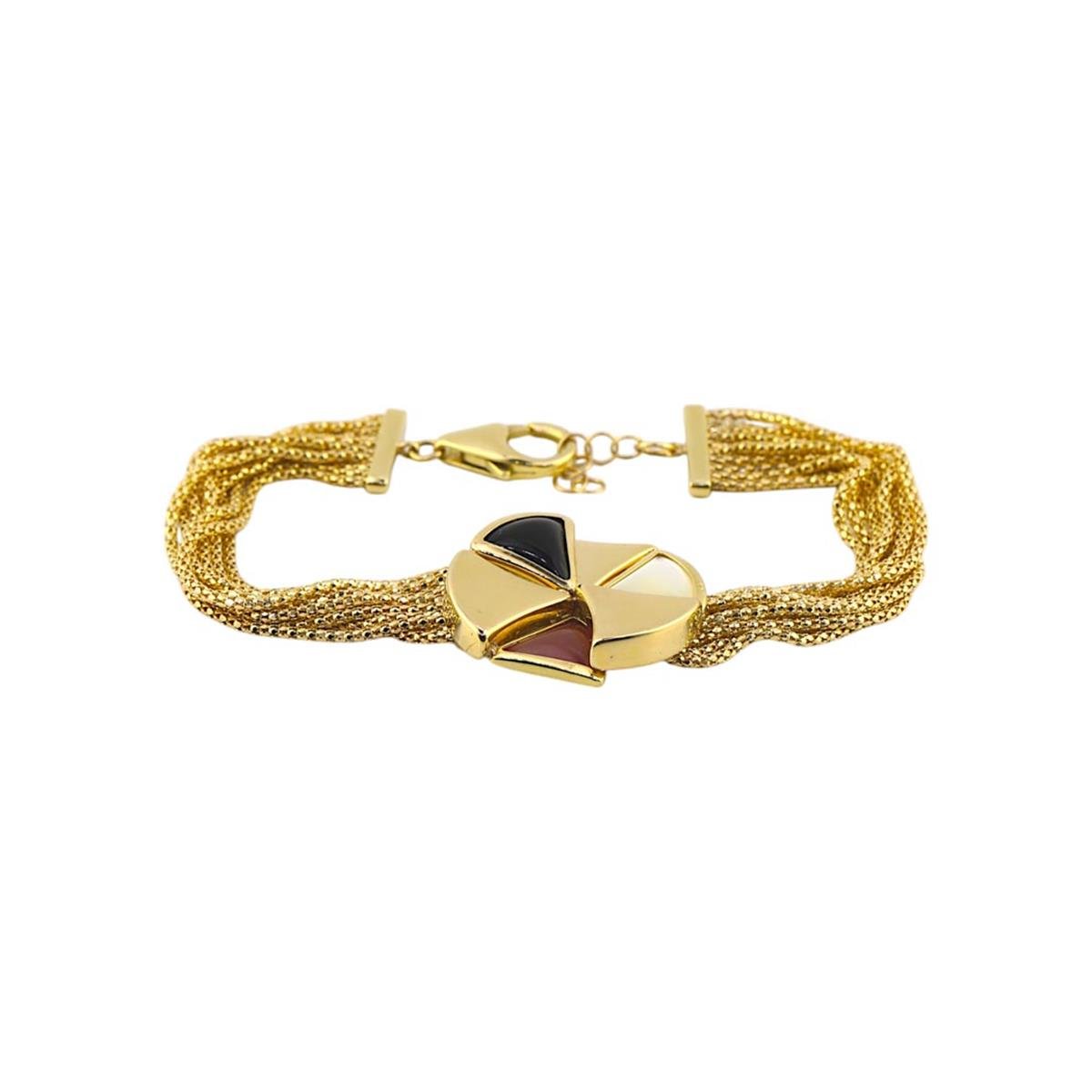 14 Ayar Altın Renkli Bileklik  -  0191102