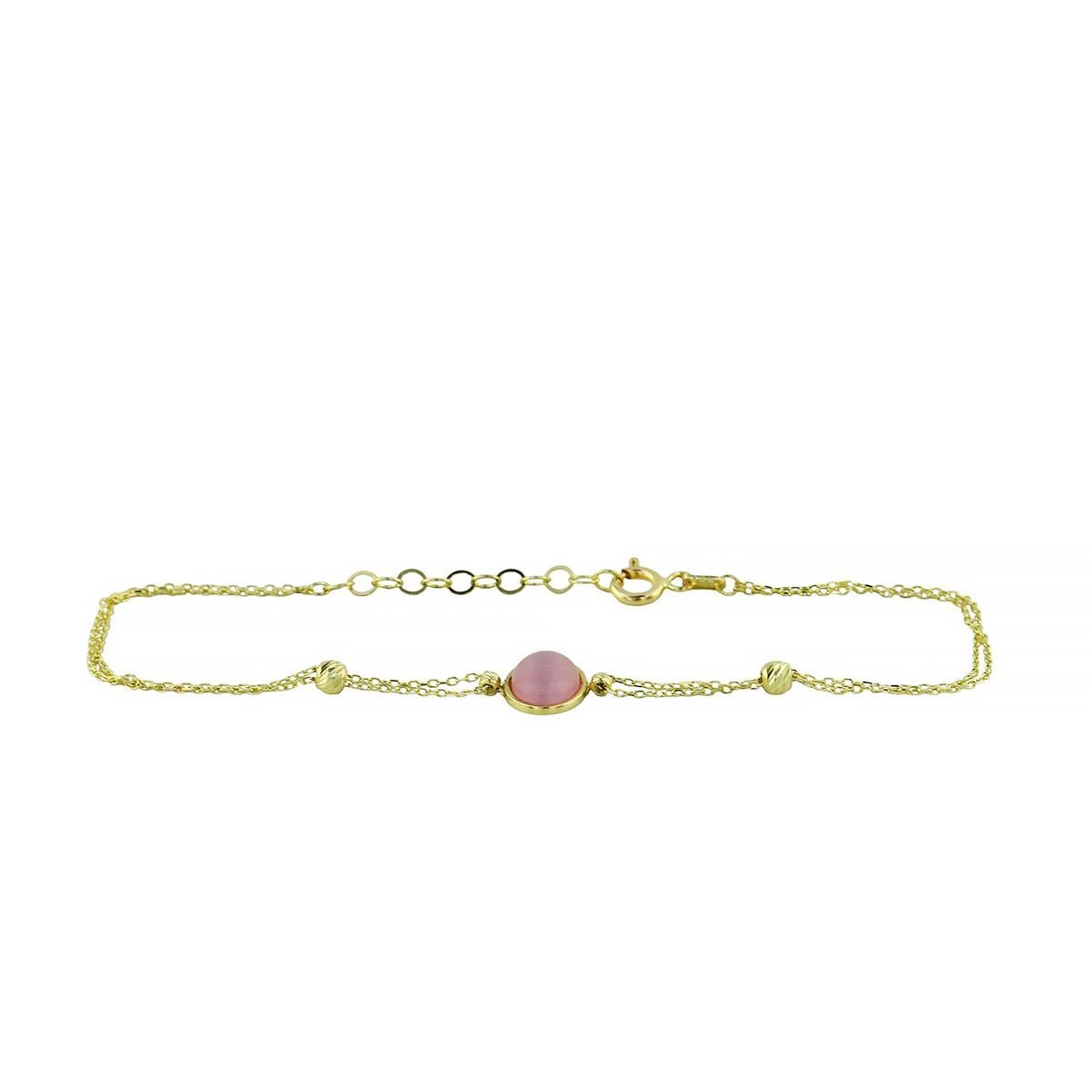 14 Ayar Altın Renkli Bileklik  -  0201400