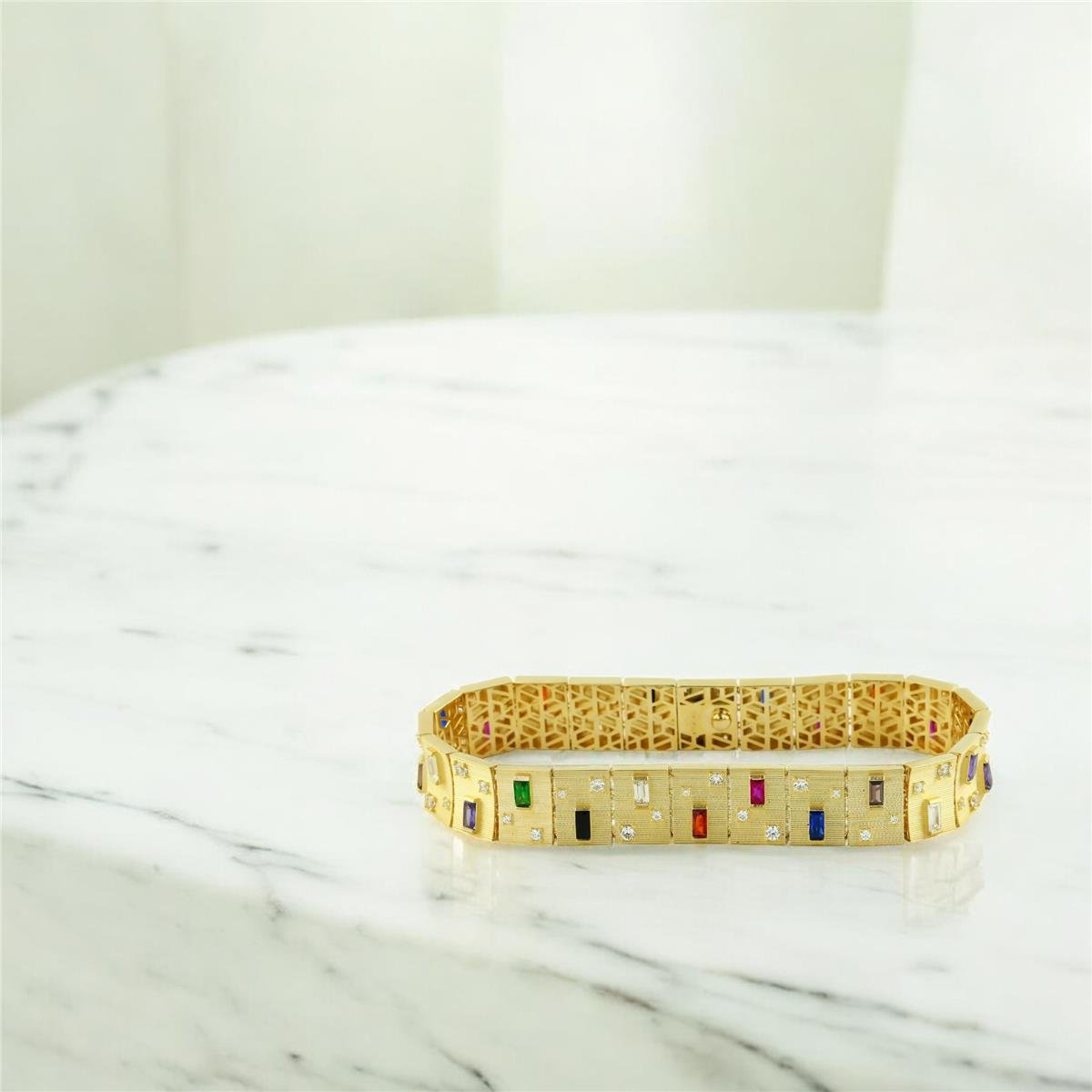 14 Ayar Altın Renkli Bileklik  -  0202829