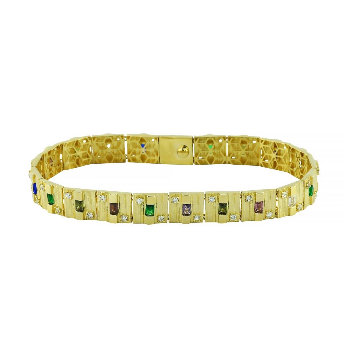 14 Ayar Altın Renkli Bileklik  -  0203506