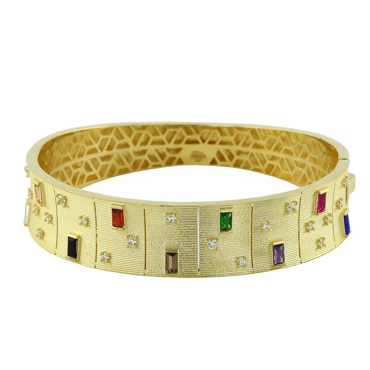 14 Ayar Altın Renkli Bilezik  -  0202318