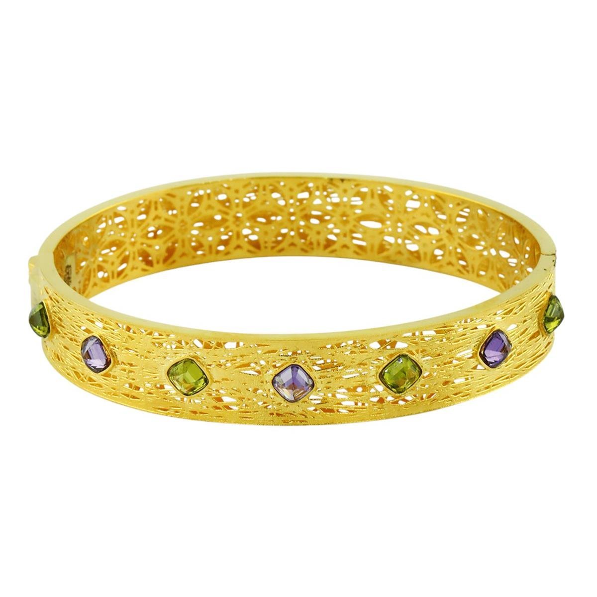 14 Ayar Altın Renkli Bilezik  -  0202325