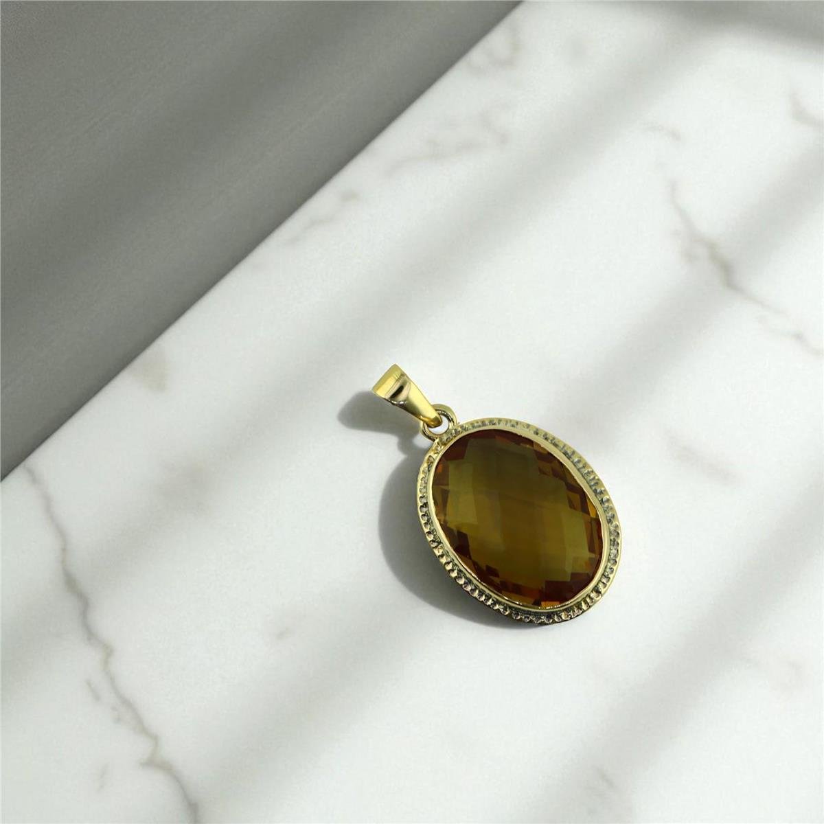 14 Ayar Altın Renkli Kolye Ucu  -  0197798