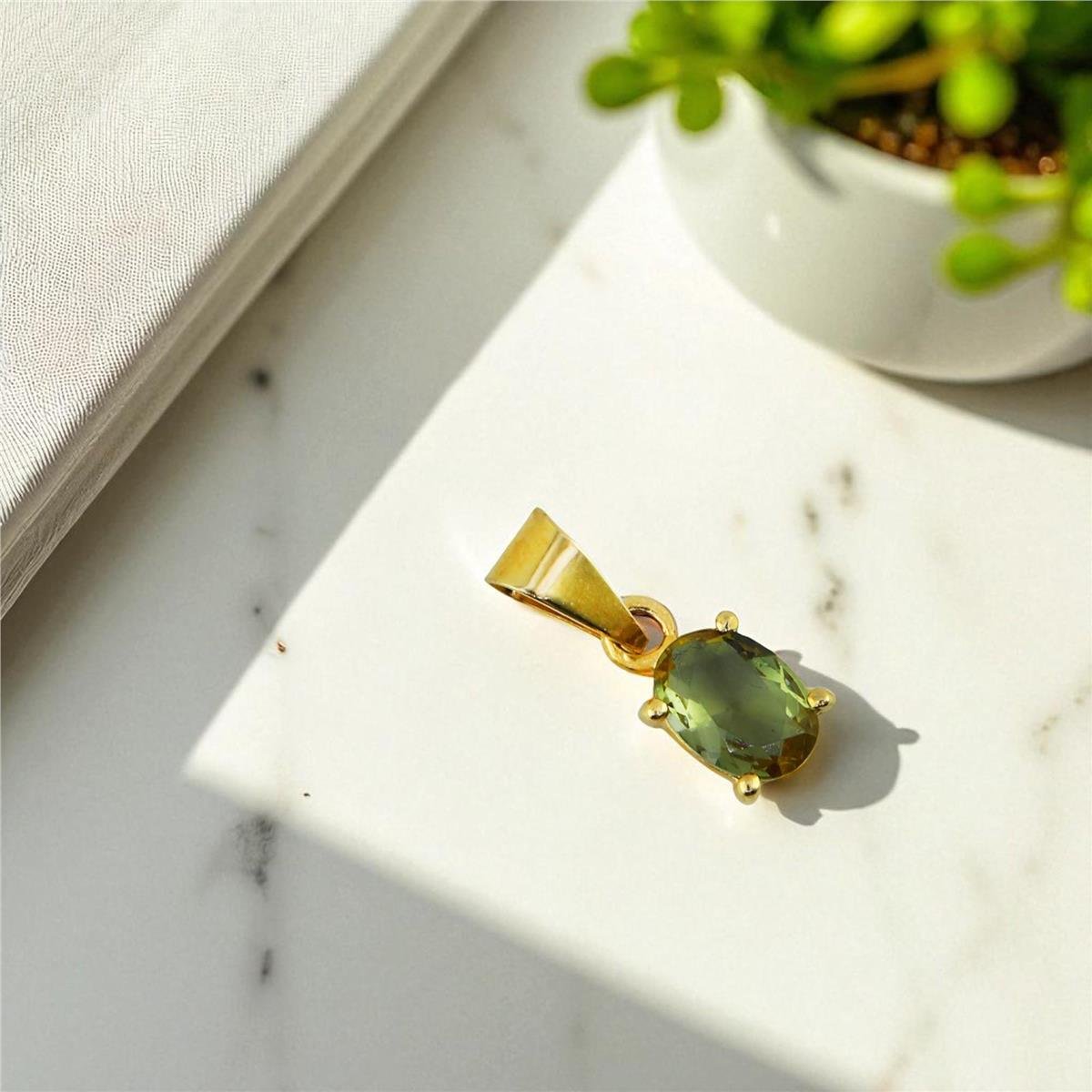 14 Ayar Altın Renkli Kolye Ucu  -  0197801