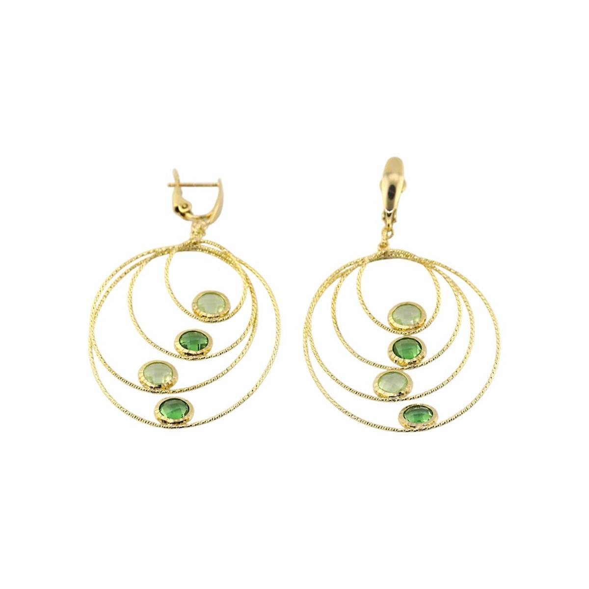 14 Ayar Altın Renkli Küpe  -  0191089