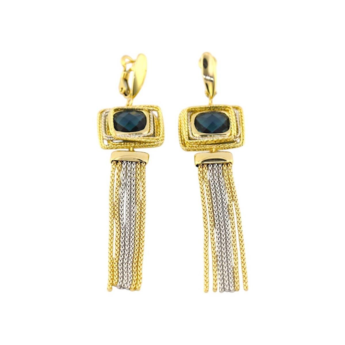 14 Ayar Altın Renkli Küpe  -  0191096