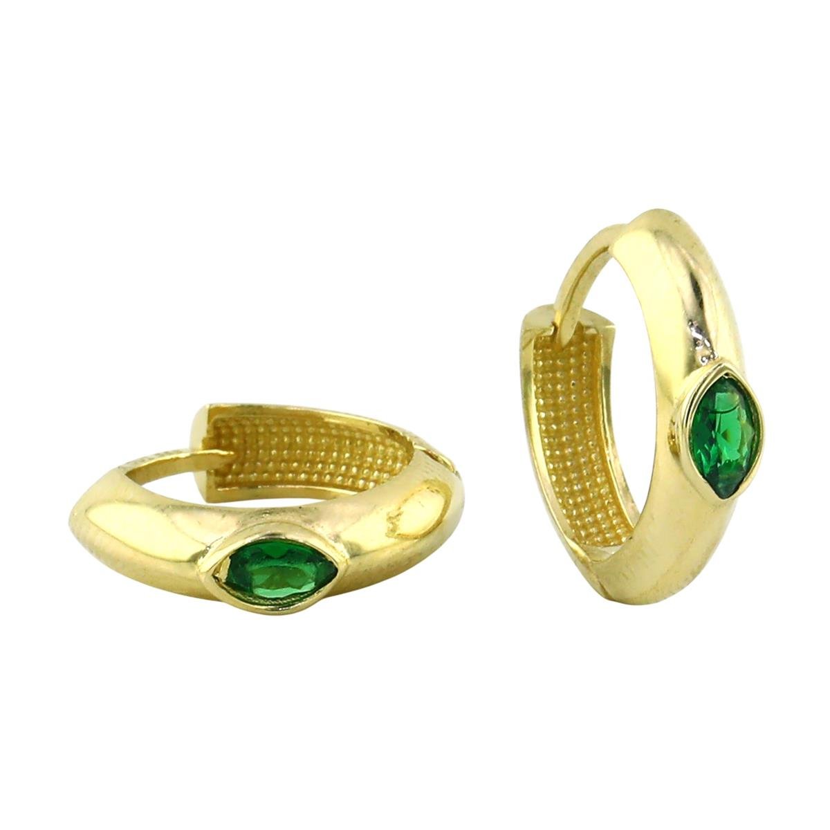 14 Ayar Altın Renkli Küpe  -  0201074