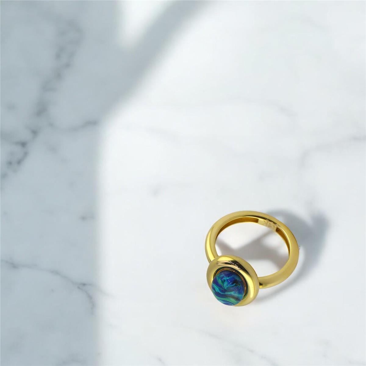 14 Ayar Altın Renkli Yüzük  -  0192990