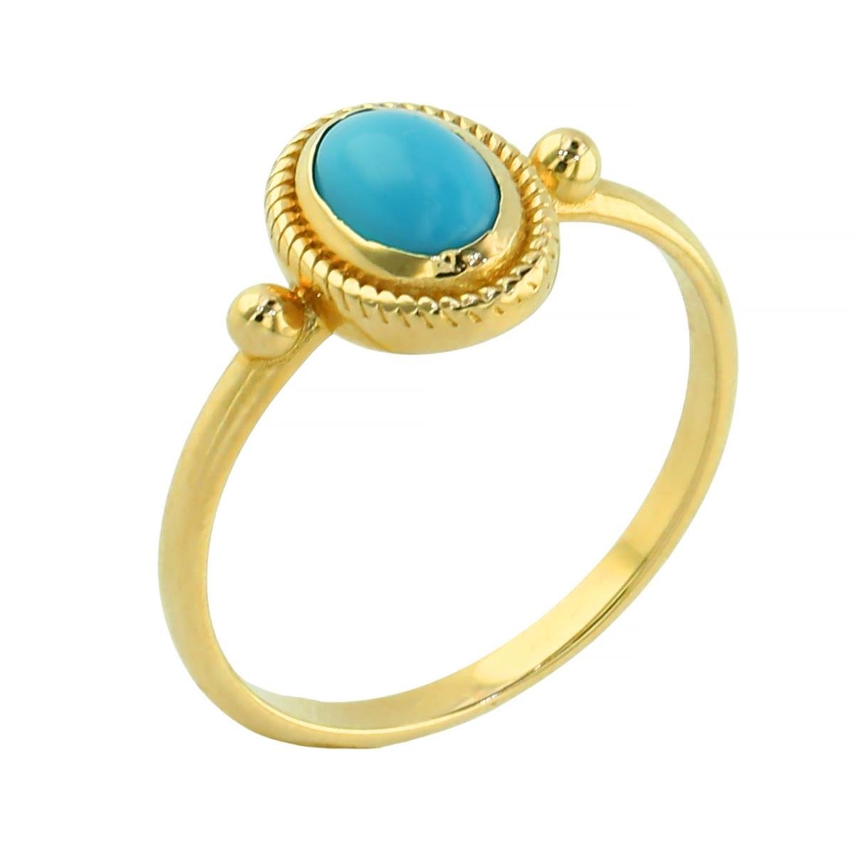 14 Ayar Altın Renkli Yüzük  -  0203997