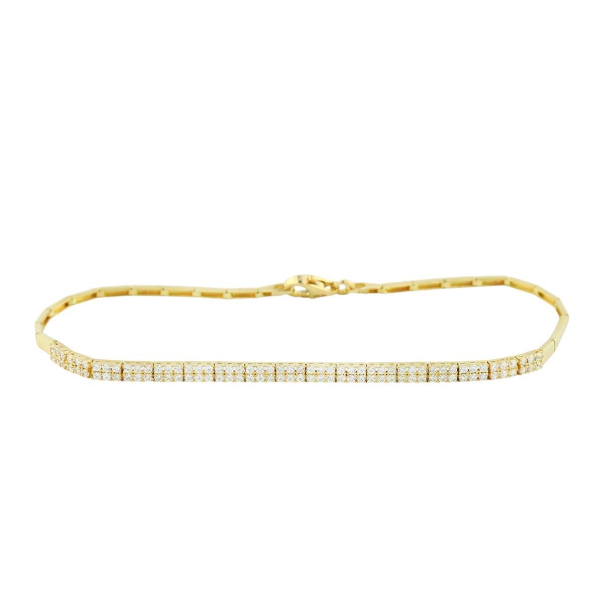 14 Ayar Altın Suyolu Bileklik  -  0198756