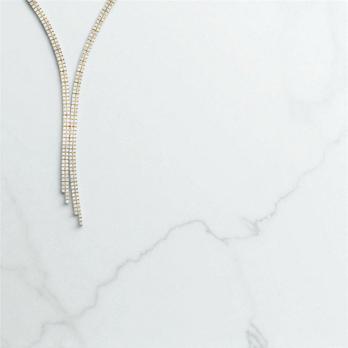 14 Ayar Altın Suyolu Gerdanlık  -  0196373