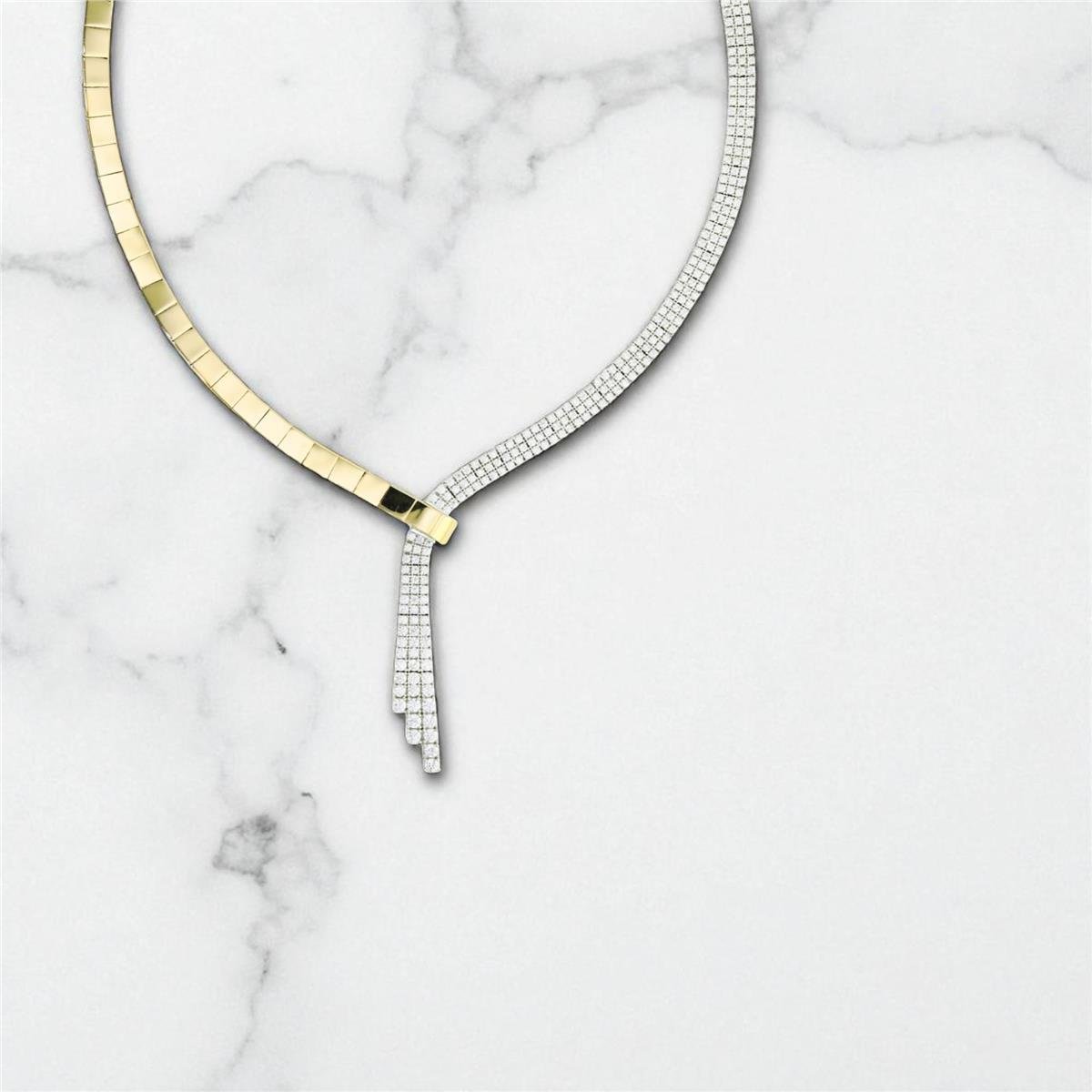 14 Ayar Altın Suyolu Gerdanlık  -  0198746