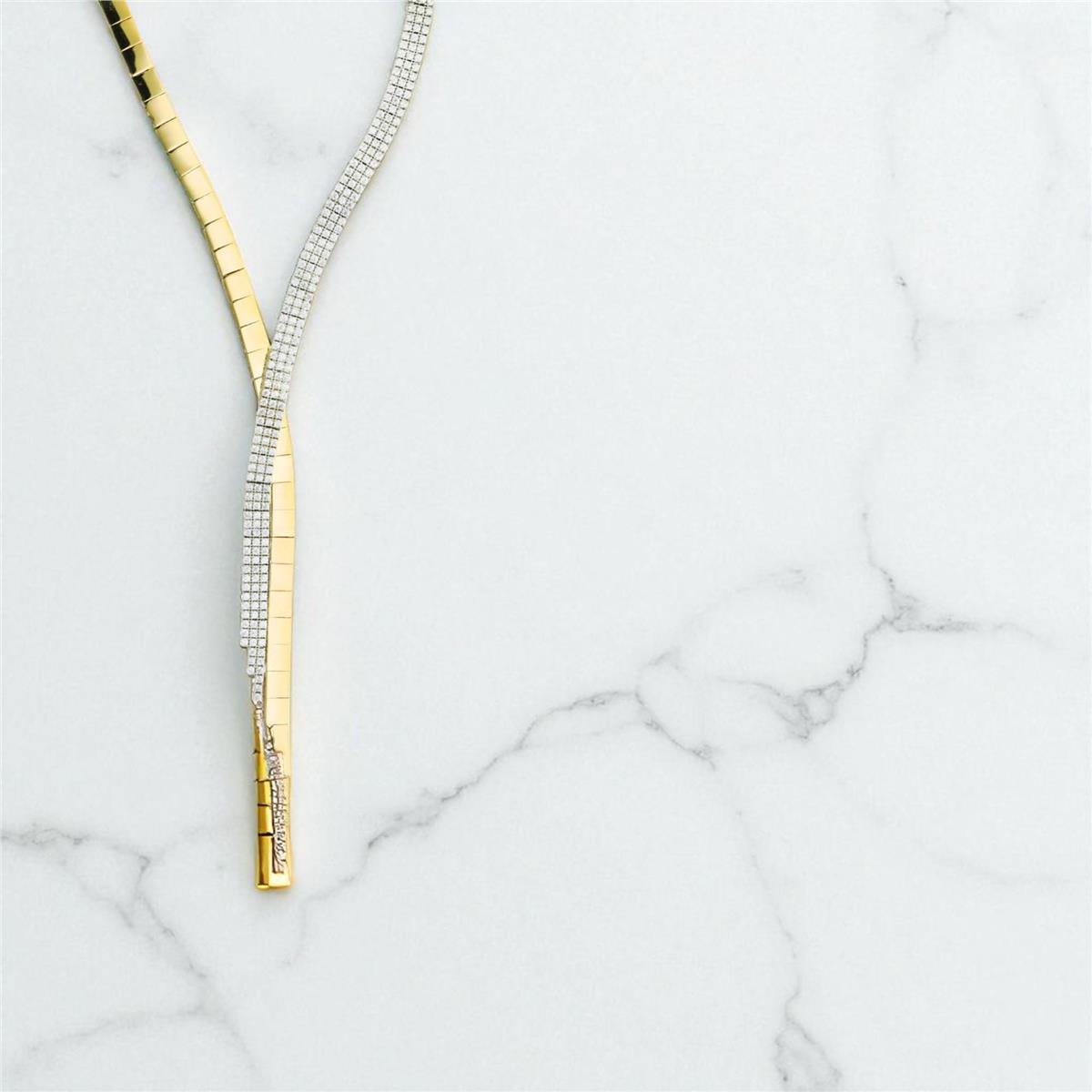 14 Ayar Altın Suyolu Gerdanlık  -  0198749