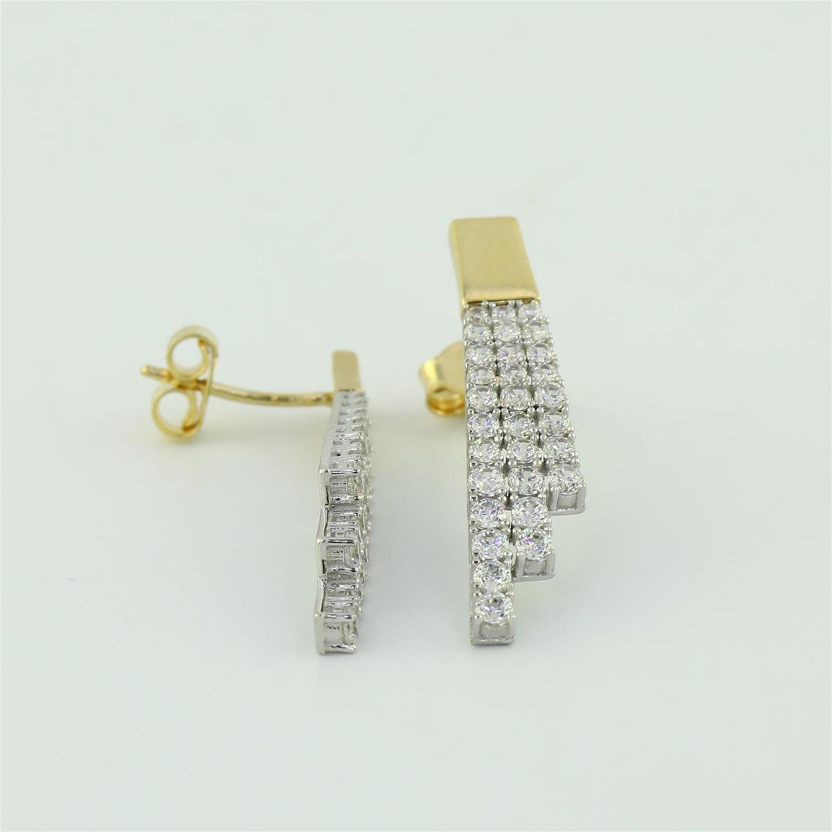 14 Ayar Altın Suyolu Küpe  -  0198748