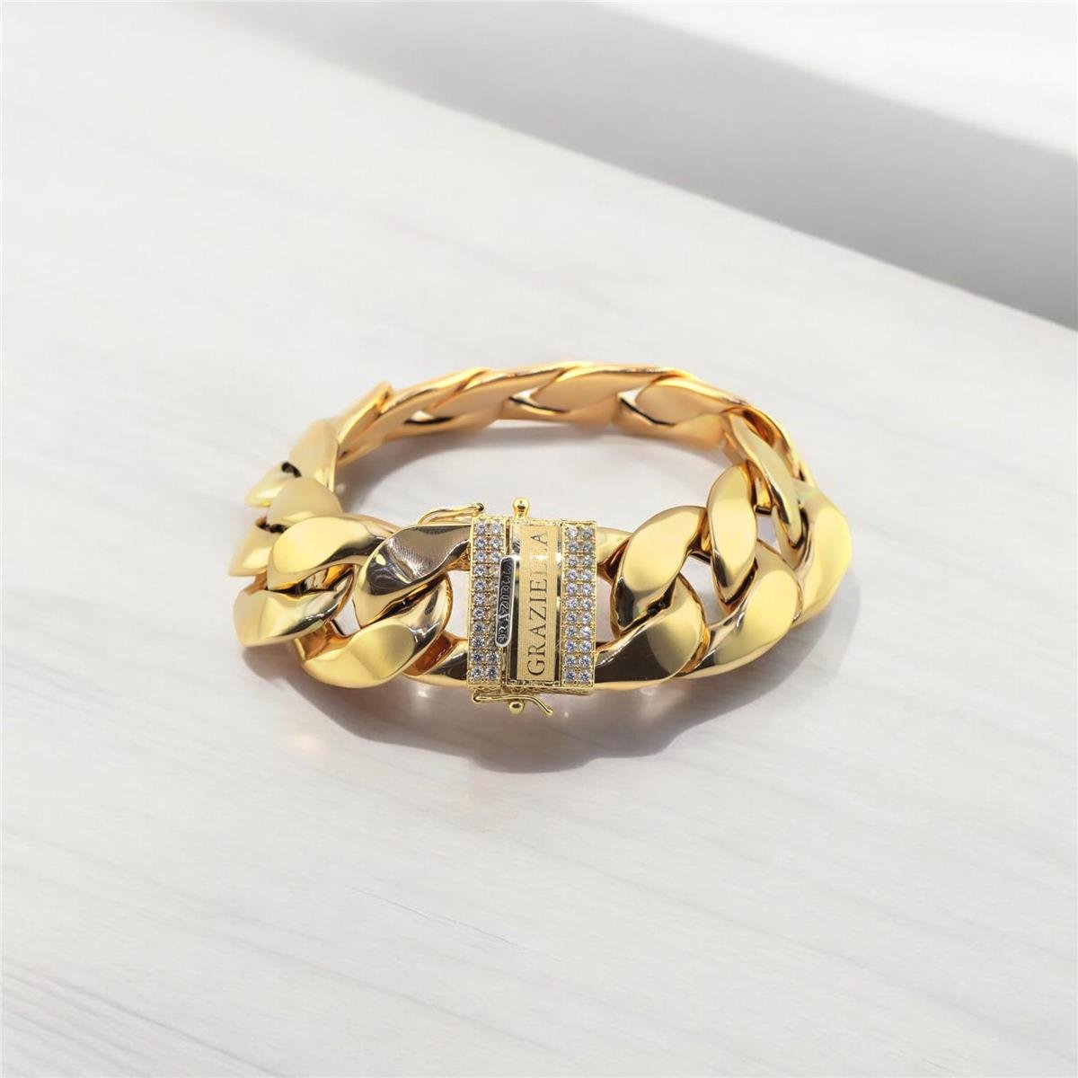 14 Ayar Altın Tasarım Bileklik  -  0180599