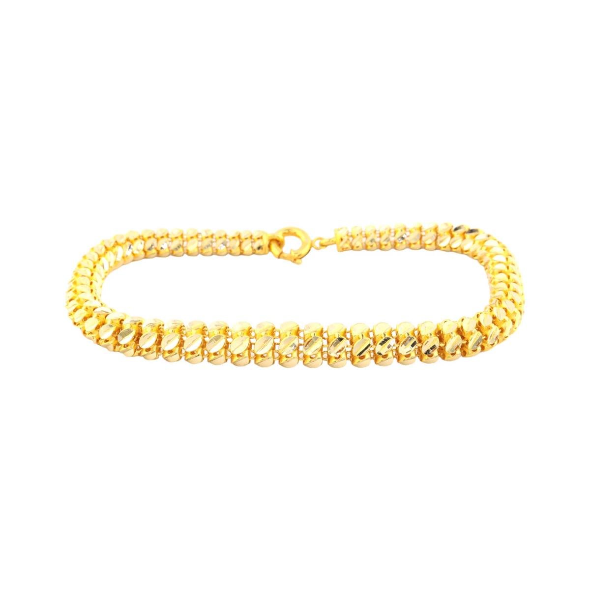 14 Ayar Altın Tasarım Bileklik  -  0180902