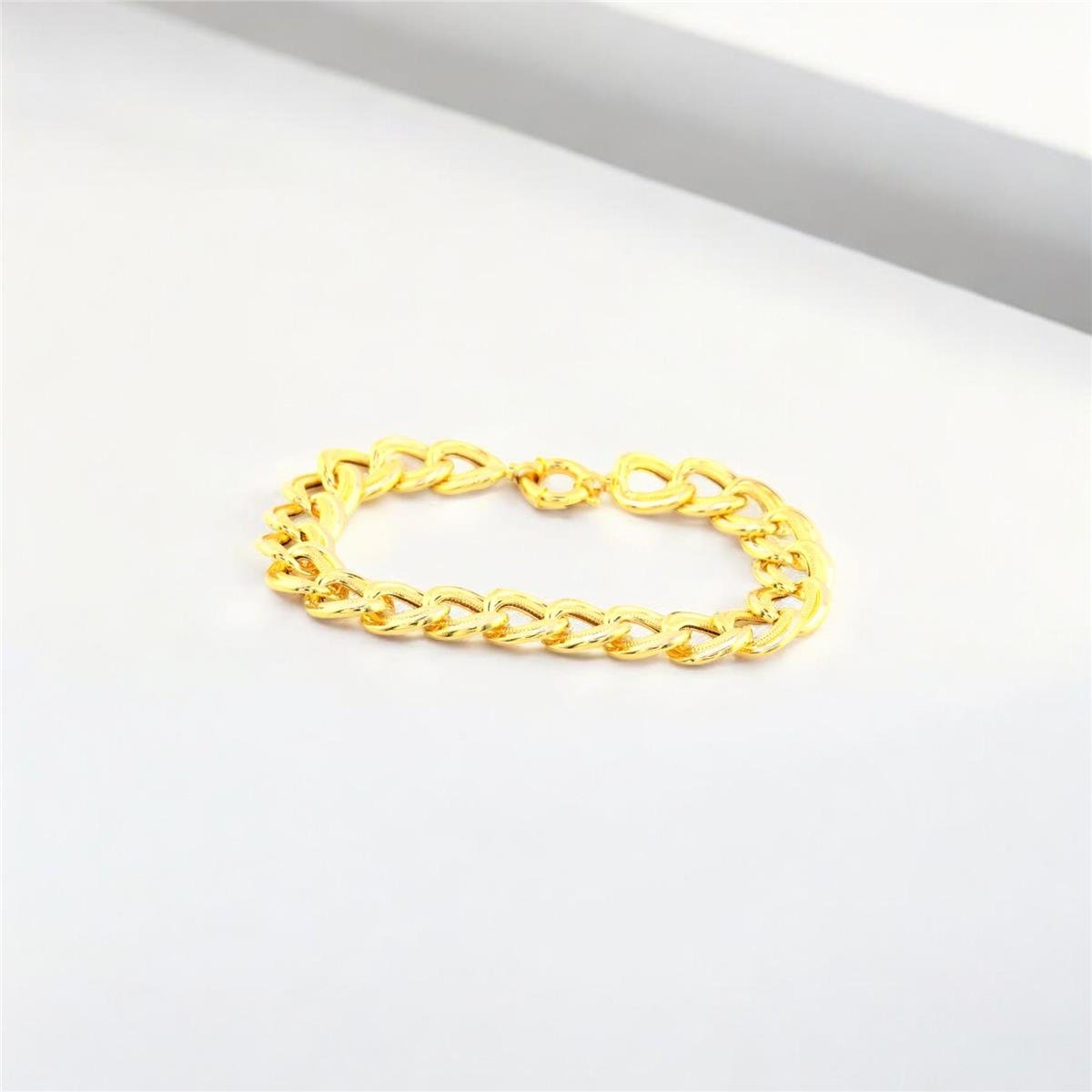 14 Ayar Altın Tasarım Bileklik  -  0180907