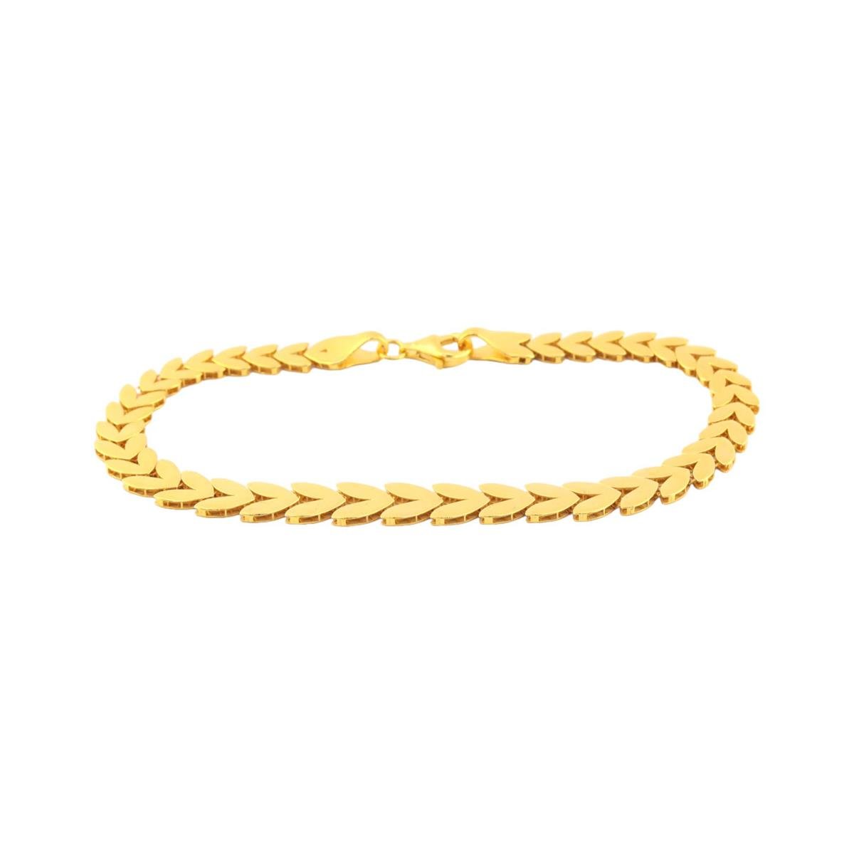 14 Ayar Altın Tasarım Bileklik  -  0180909