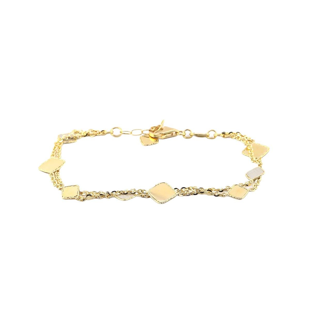 14 Ayar Altın Tasarım Bileklik  -  0181234