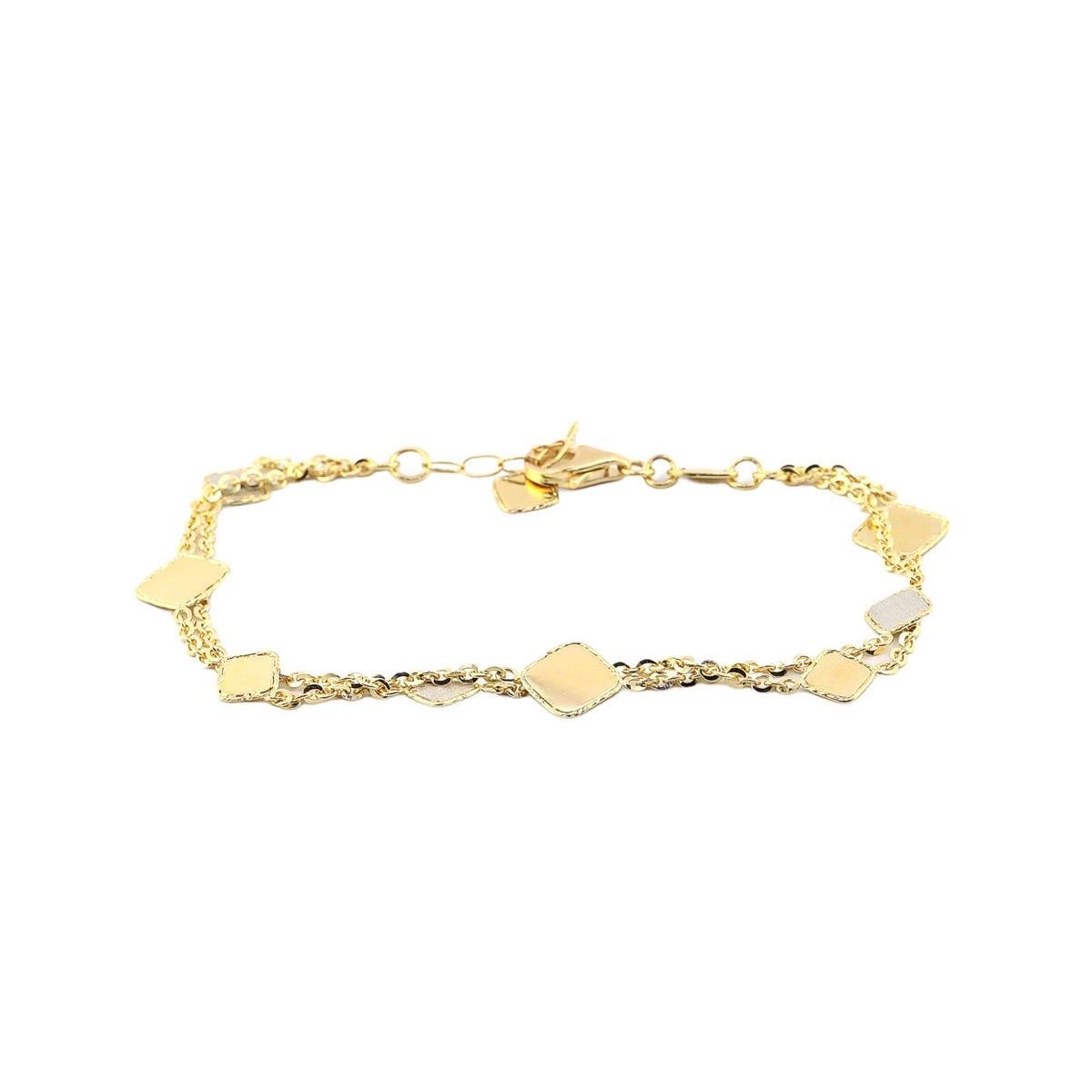 14 Ayar Altın Tasarım Bileklik  -  0181234