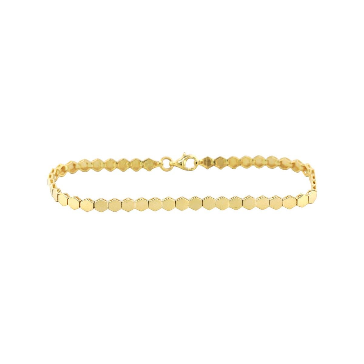 14 Ayar Altın Tasarım Bileklik  -  0182332