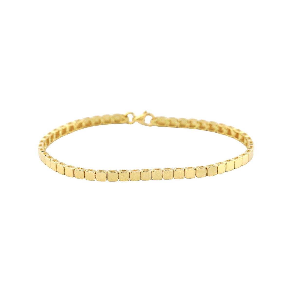 14 Ayar Altın Tasarım Bileklik  -  0182335