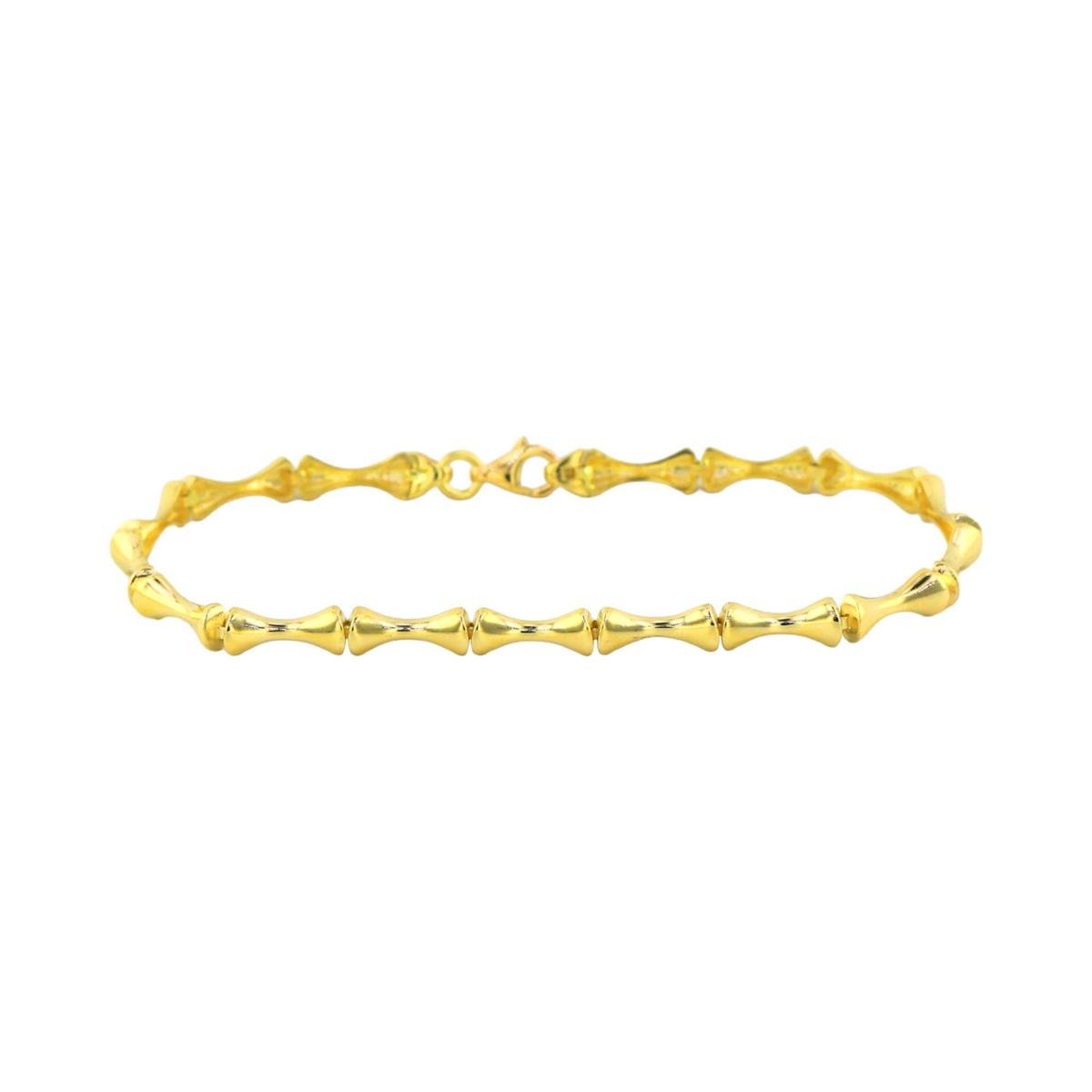 14 Ayar Altın Tasarım Bileklik  -  0184005